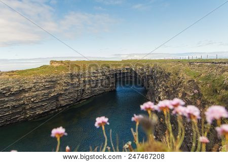 Bridges Of Ross On The County Clare Coastline Of The Wild Atlantic Way In Ireland