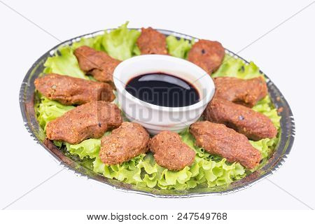 Traditional Delicious Turkish Foods; Bulgur Kofte, Cig Kofte.