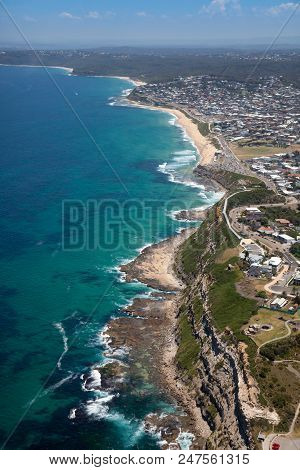 Bar Beach Merewether Aerial View Newcastle Australia