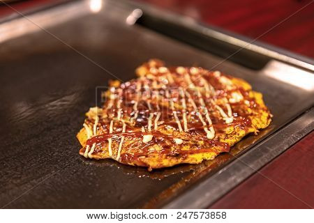 Omurice A Japanese Rice Omelet At Osaka Restaurant, Japan