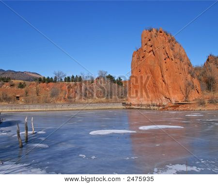Colorado frosne sø