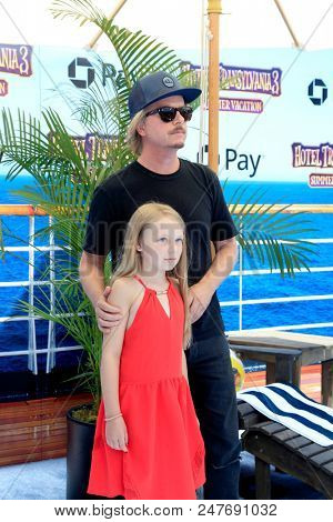 LOS ANGELES - JUN 30:  David Spade,  Harper Spade at the 