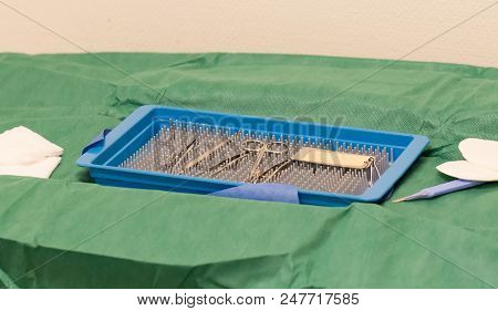 Several Instuments For An Eye Operation