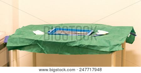 Several Instuments For An Eye Operation