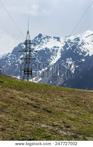 Mountains Of The Zailiysky Alatau In Summer Near Almaty, Kazakhstan