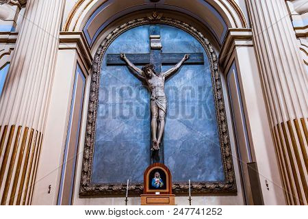San Placido Church, Catania, Sicily, Italy