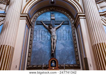 San Placido Church, Catania, Sicily, Italy