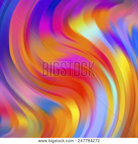 Abstract Blurred Background. Vector Illustration. Modern Geometrical Backdrop. Abstract Template.