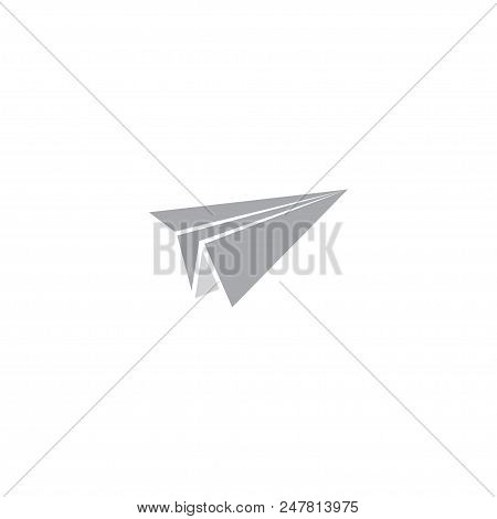 Paper Plane Graphic Template