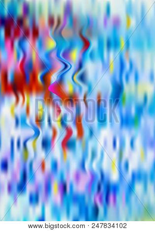 Vector Background Multicolor,organic Texture Design From Watercolor Painting,  Can Be Used In Cover 