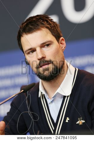 Danila Kozlovsky attends the 'Dovlatov' press conference during the 68th Berlinale International Film Festival Berlin at Grand Hyatt Hotel on February 17, 2018 in Berlin, Germany.