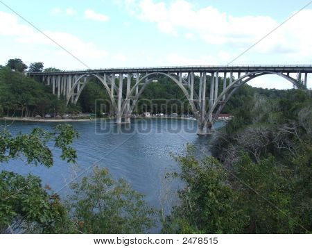 Bridge At RíO Canimar In Matanzas Cuba