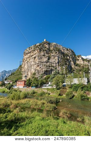 Arco Di Trento, Small Town Near The Lake Garda In The Sarca Valley, Trentino Alto Adige, Italy, Euro