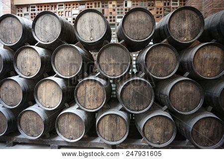 Stock Photo Of Winery Production In Italy