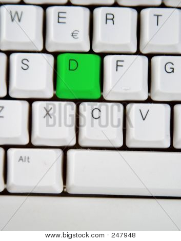 Klávesnice počítače D