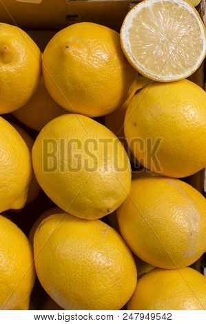 Fresh Fruit Abstract Colorful Pattern Texture Background