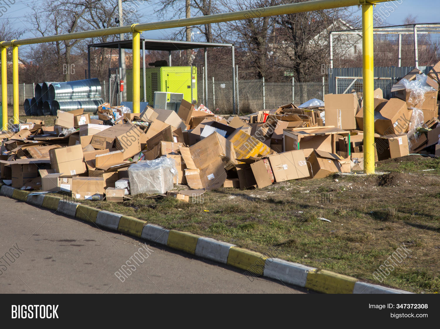 Heaps Trash On Road. Image & Photo (Free Trial) Bigstock