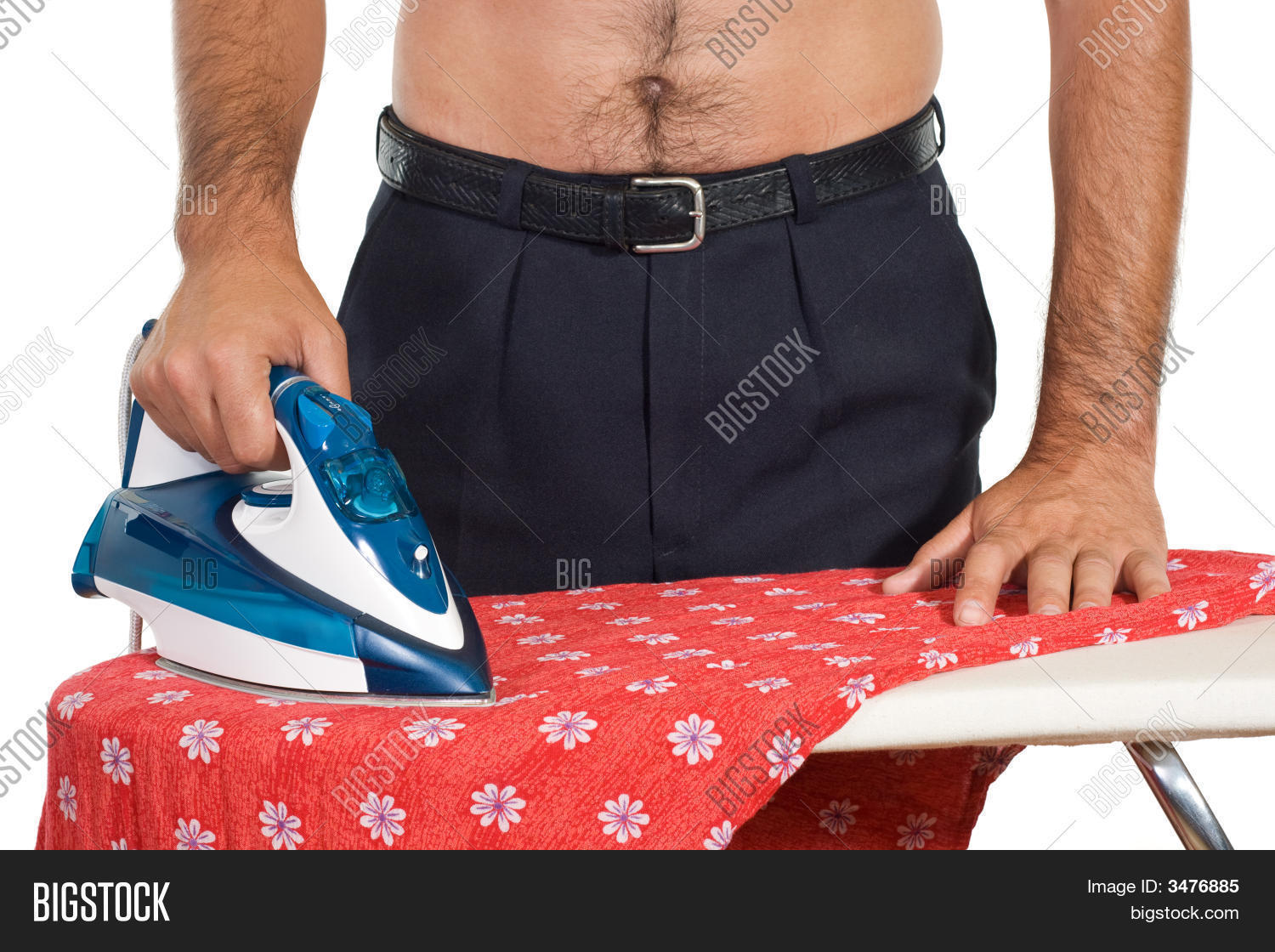Man Trousers Ironing Image & Photo (Free Trial) Bigstock