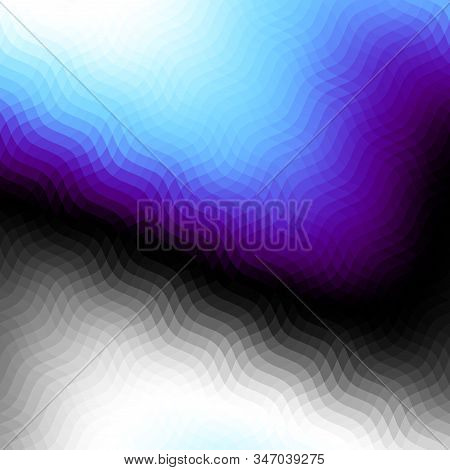 Geometric Abstract Pattern In Low Poly Style.