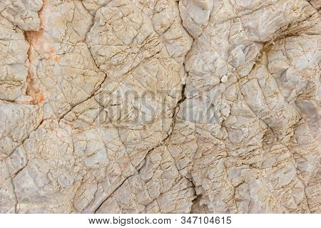 Untreated Marble Stone Texture, Closeup. Use As Wallpaper.