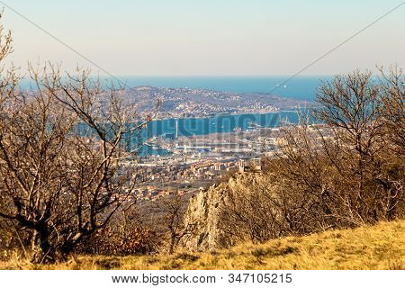 The Val Rosandra, A Beautiful Valley Near The City Of Trieste In A Spring Morning