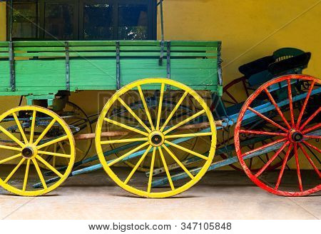 Areco, Argentina, An Old Carriege In A Country Farm , 70 Miles Northwest Of Buenos Aires