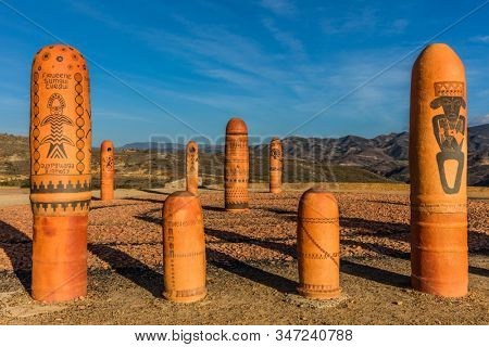 Patio De Brujas near Raquira Boyaca in Colombia South America
