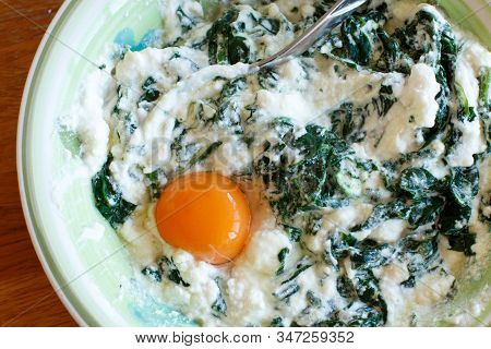 Filling For Italian Tortelini - Ricotta Cheese And Spinach