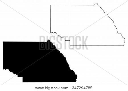 Saguache County, Colorado (u.s. County, United States Of America,usa, U.s., Us) Map Vector Illustrat