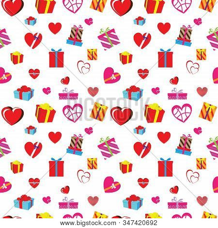 Pattern Design With Simple Shapes Can Use For Any Design Project