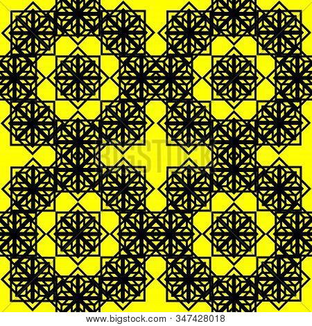 Pattern Design With Simple Shapes Can Use For Any Design Project