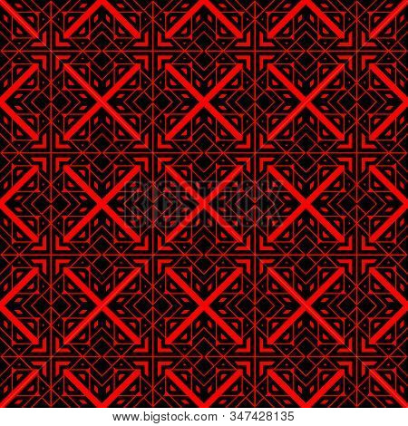 Pattern Design With Simple Shapes Can Use For Any Design Project