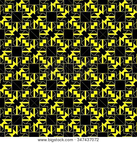 Pattern Design With Simple Shapes Can Use For Any Design Project
