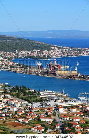 Bir Trogir liman
