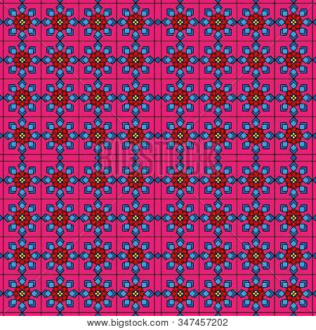 Pattern Design With Simple Shapes Can Use For Any Design Project