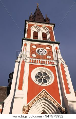 Jonkoping Town In Sweden. Local Landmark - Sofiakyrkan (sofia Church).