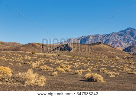 Ubehebe Crater, Large Volcanic Crater Of The Ubehebe Craters Volcanic Field In The Northern Half Of 