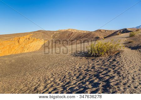 Ubehebe Crater, Large Volcanic Crater Of The Ubehebe Craters Volcanic Field In The Northern Half Of 
