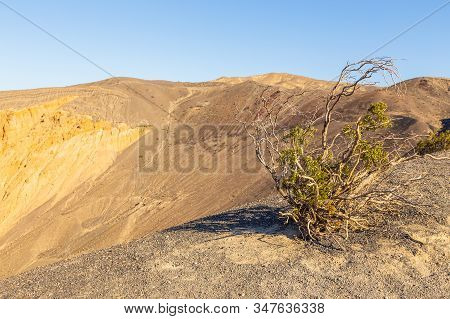 Ubehebe Crater, Large Volcanic Crater Of The Ubehebe Craters Volcanic Field In The Northern Half Of 