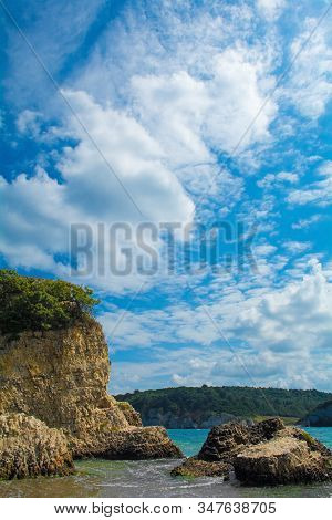 The Black Sea Coast At Kilimli Bay, Near Agva, Sile, In North West Turkey