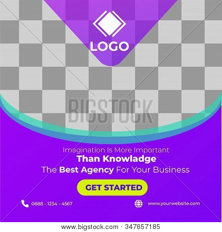 Business Web Social Media Marketing Web Banners, Editable, Can Be Used For Promotion Of Your Product