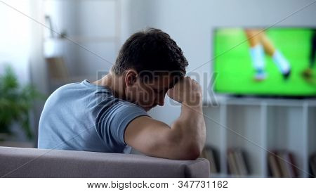 Man Disappointed By Football Match Broadcast, Poor Quality Of Digital Television