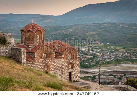 Byzantine Church On The Hilltop, Berat, Albania