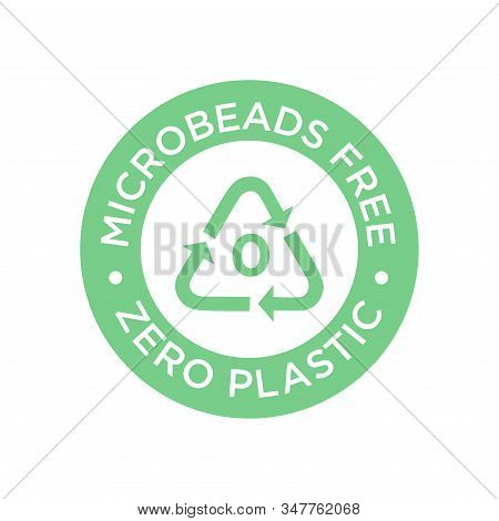 Micro Beads Free Icon. Zero Plastic Symbol.