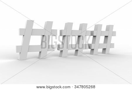 3d Character From A Fontset With White Background 3d Illustartion