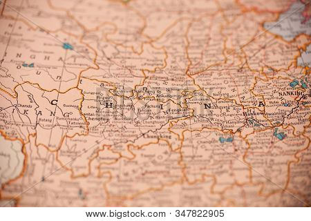 China Map In World Atlas