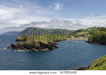 Water Mouth & The Warren Near Ilfracombe, North Devon Coast, Uk