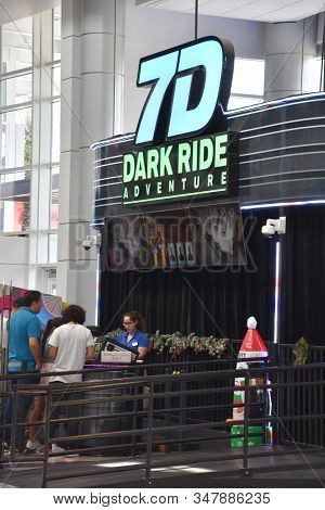 Orlando, Fl - Nov 29: 7d Dark Ride Adventure At Icon Park In Orlando, Florida, As Seen On Nov 29, 20