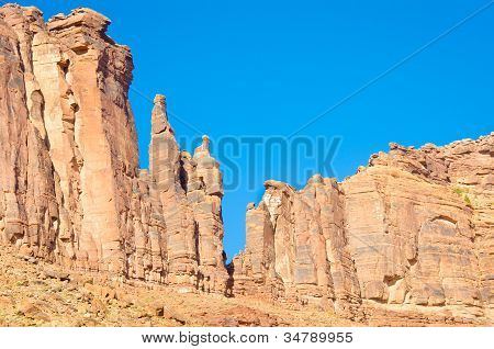 Penhascos de arenito em Utah