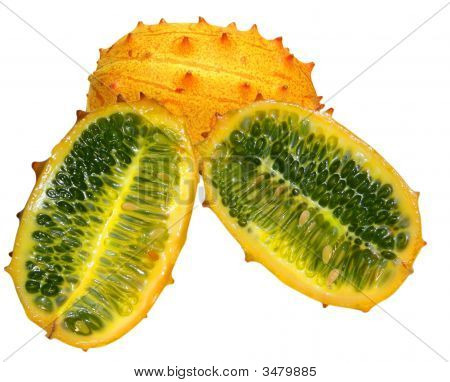 발 정된 Kiwano 멜론